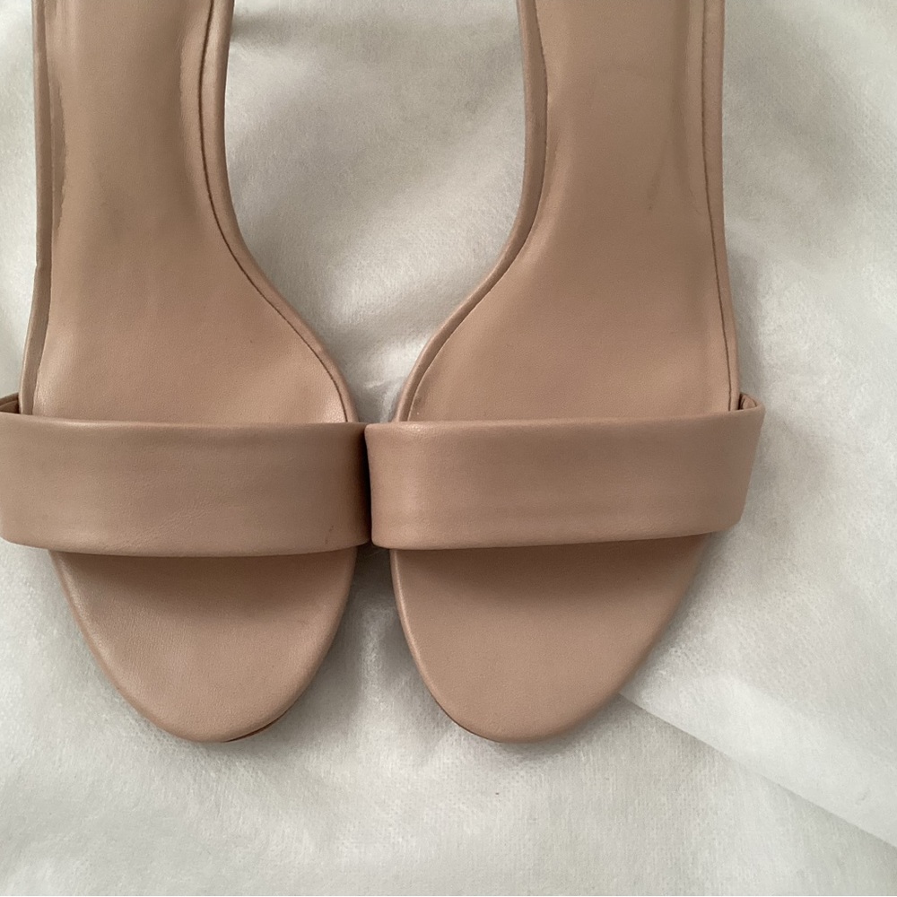 Aldo Ankle Strap Open Toe Heels, Size 7.5 - Picture 3 of 9